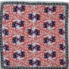 Danefæ Schals>Les Belles Vagabondes Mini Silk Scarf Bergamot Orange