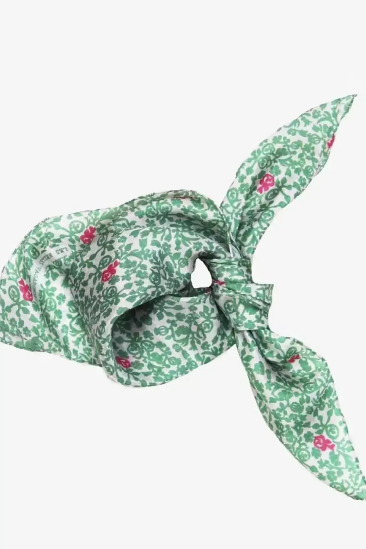 Danefæ Schals>Les Belles Vagabondes Mini Silk Scarf Lobelia Khaki