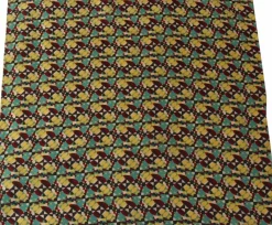 Danefæ Schals>Les Belles Vagabondes Mini Silk Scarf Kaleidoscope Prune