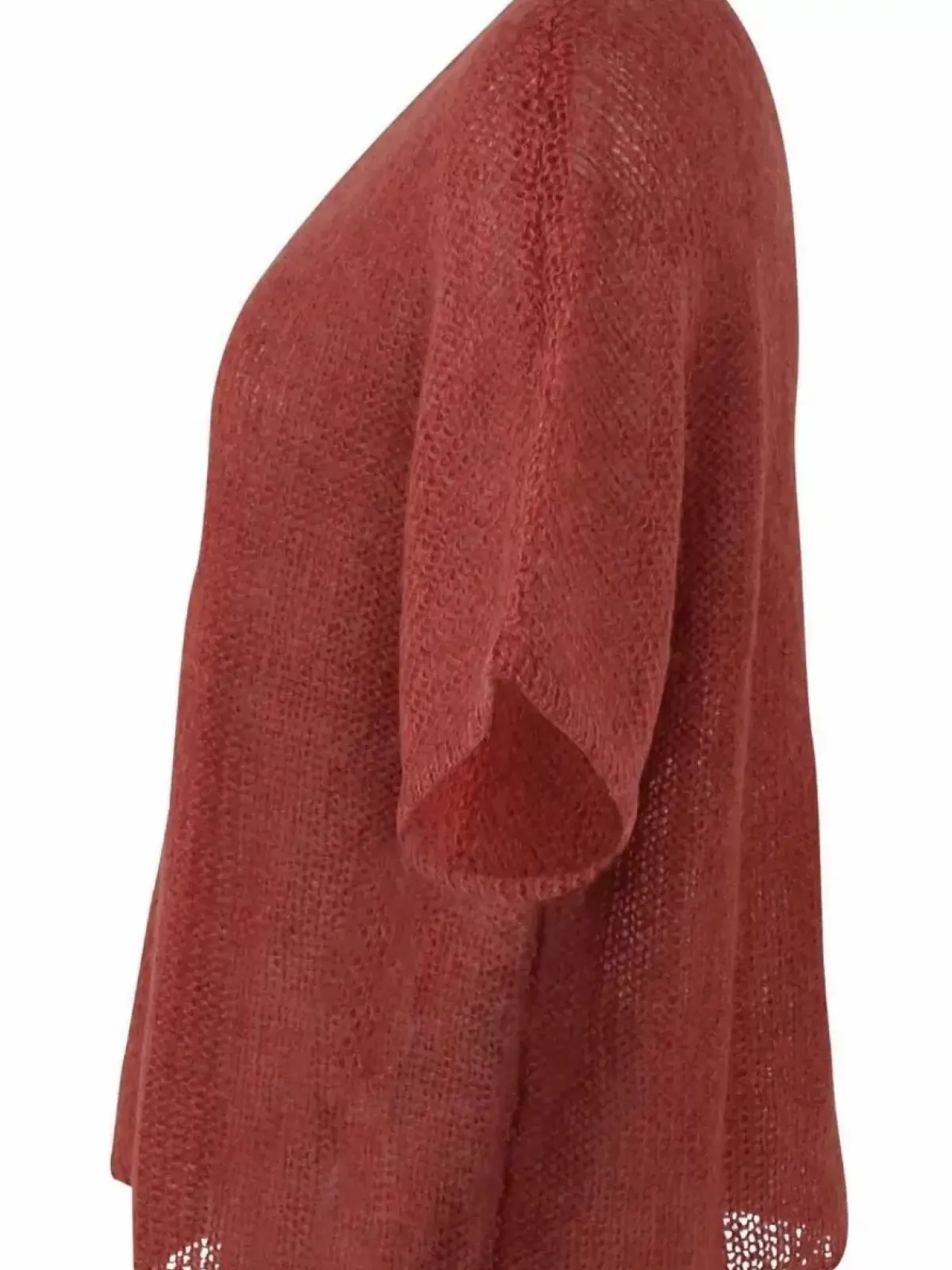 Danefæ Strickwaren>Liberty Sweater Rose Tile