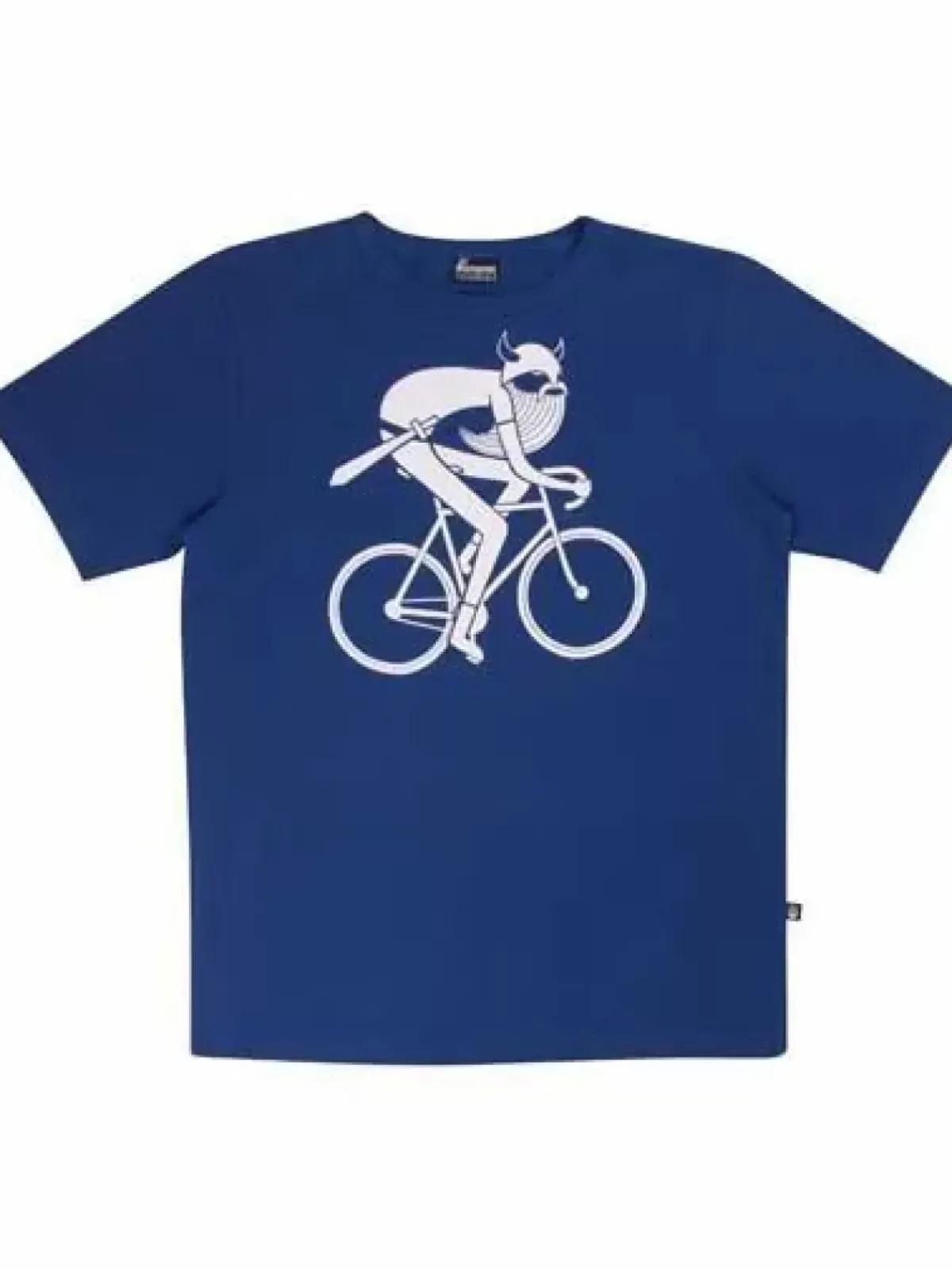 Danefæ T-Shirts>Mande Basic Tee Marine Bikingviking