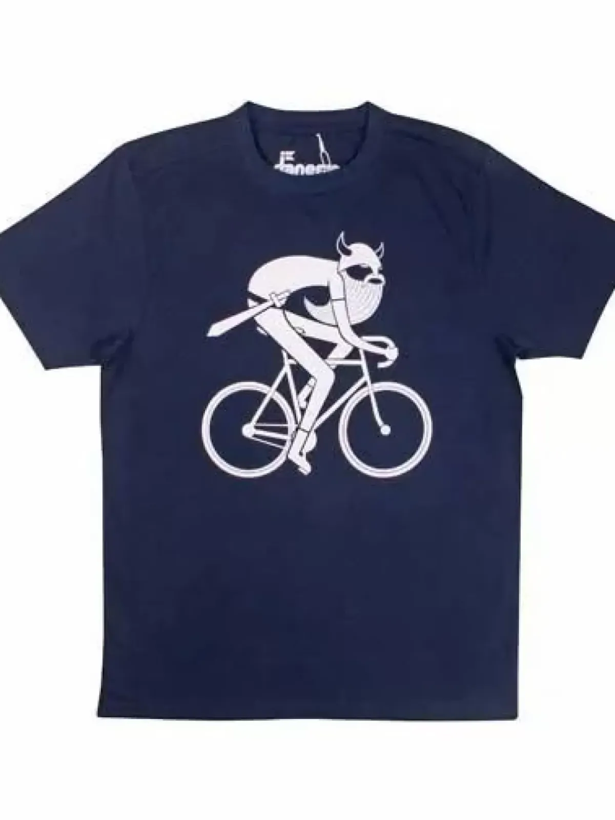 Danefæ T-Shirts>Mande Tee X Navy Biking Viking