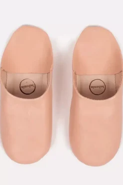 Danefæ Hausschuhe>Marokkanske Babouche Tofler Ballet Pink