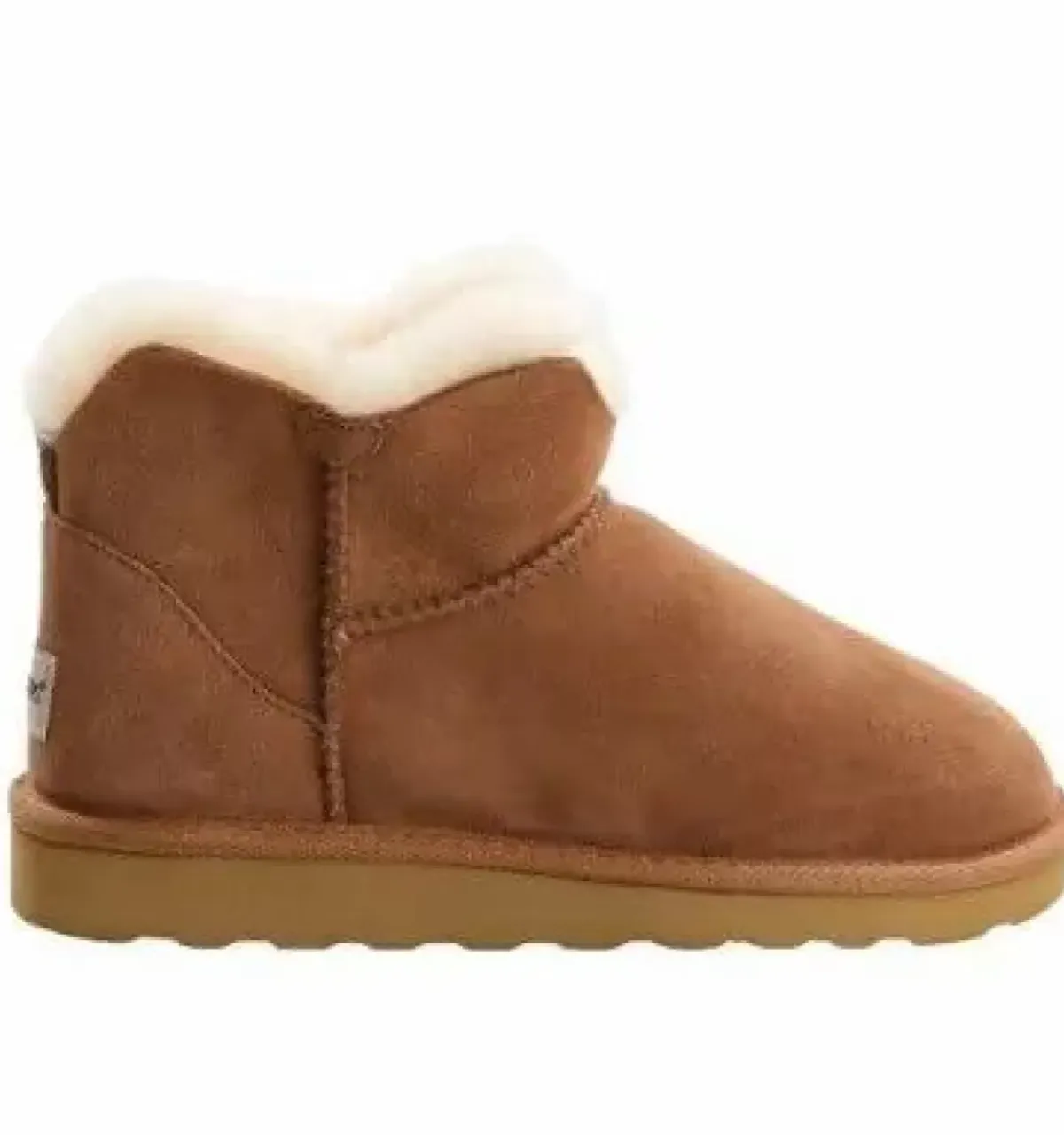 Danefæ Winter-Bademäntel>Mini Sheepskin Boots Chestnut