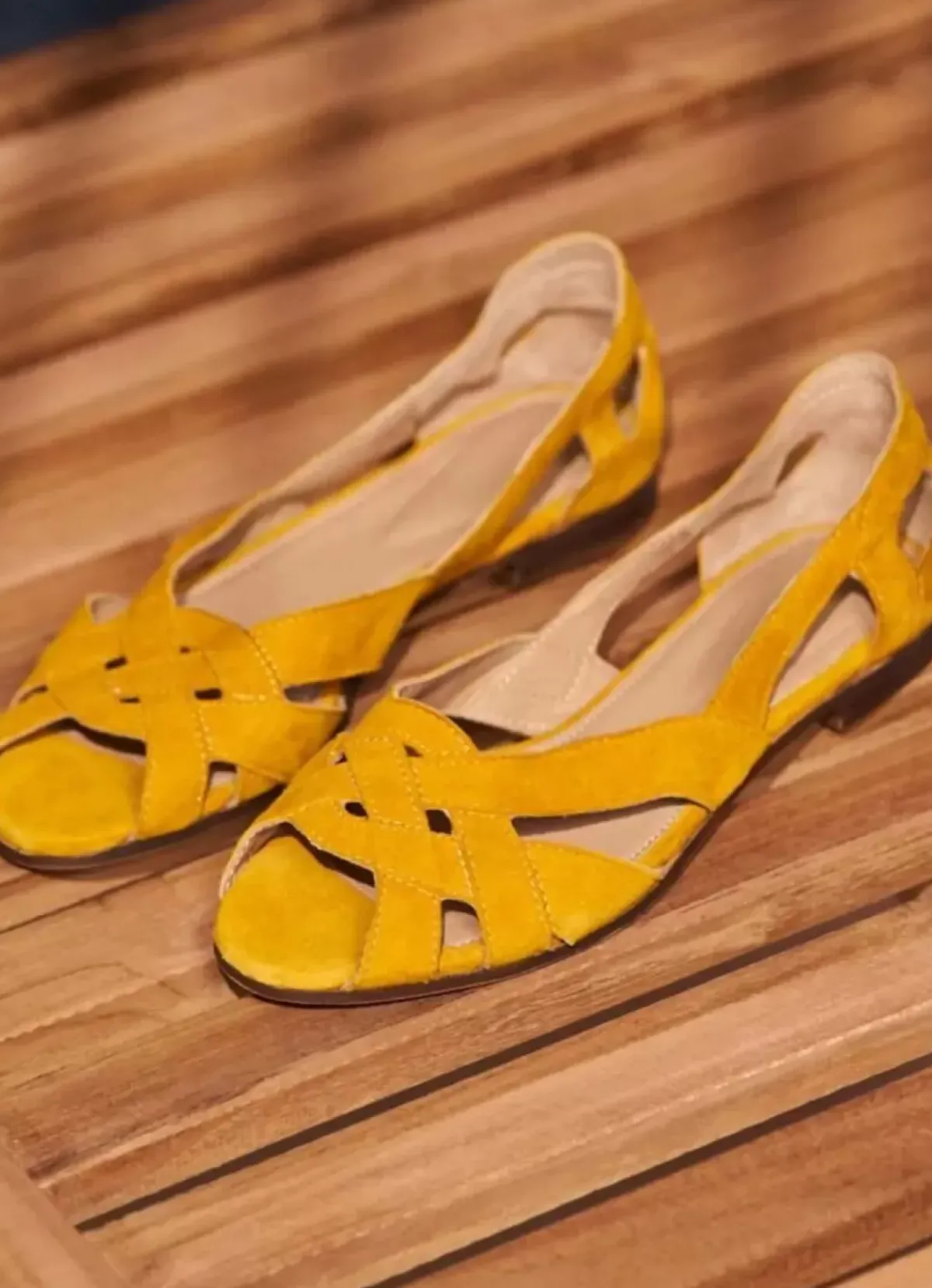Danefæ Sandalen>M.Moustache Clementine Sandal Yellow