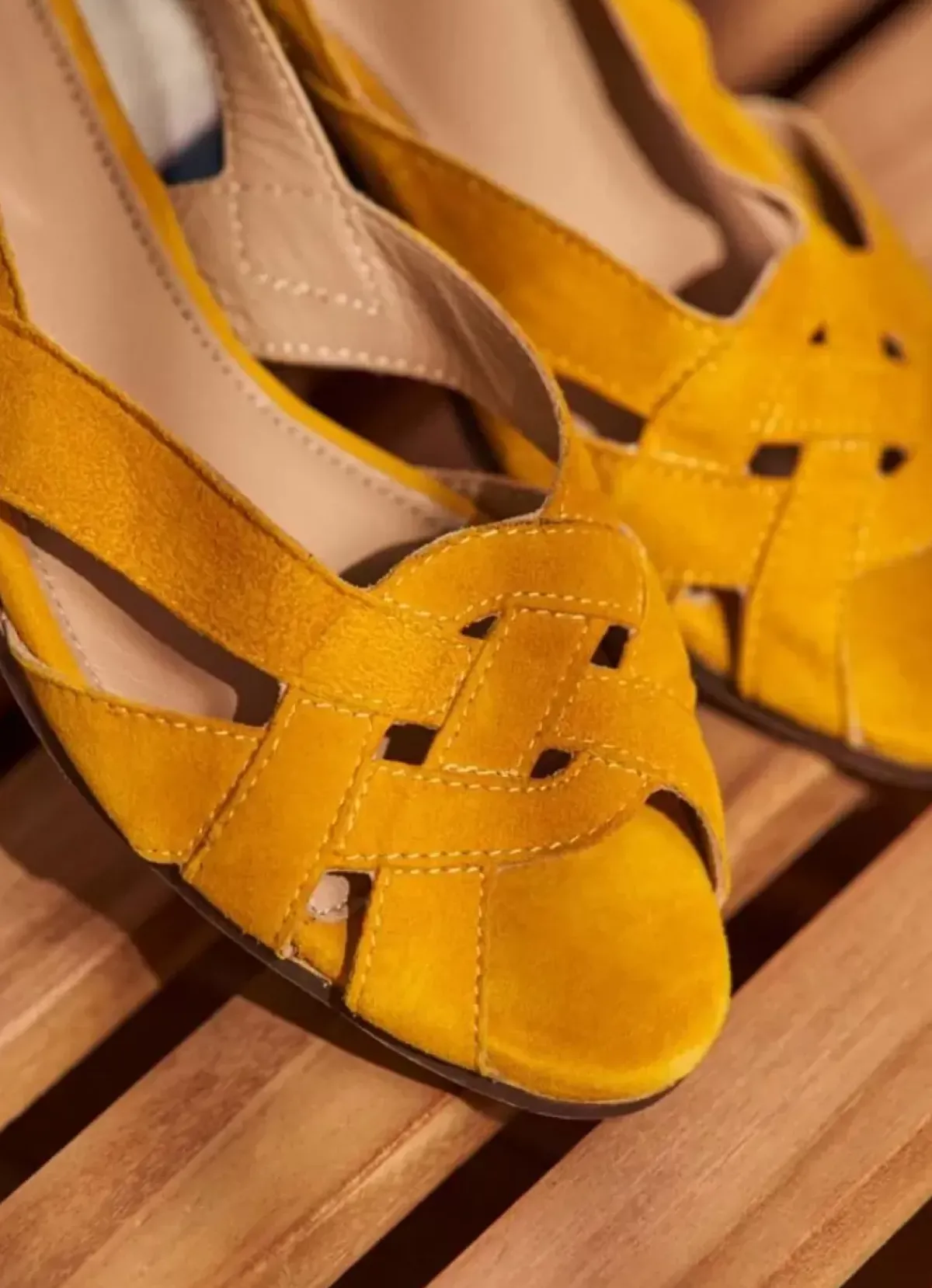 Danefæ Sandalen>M.Moustache Clementine Sandal Yellow