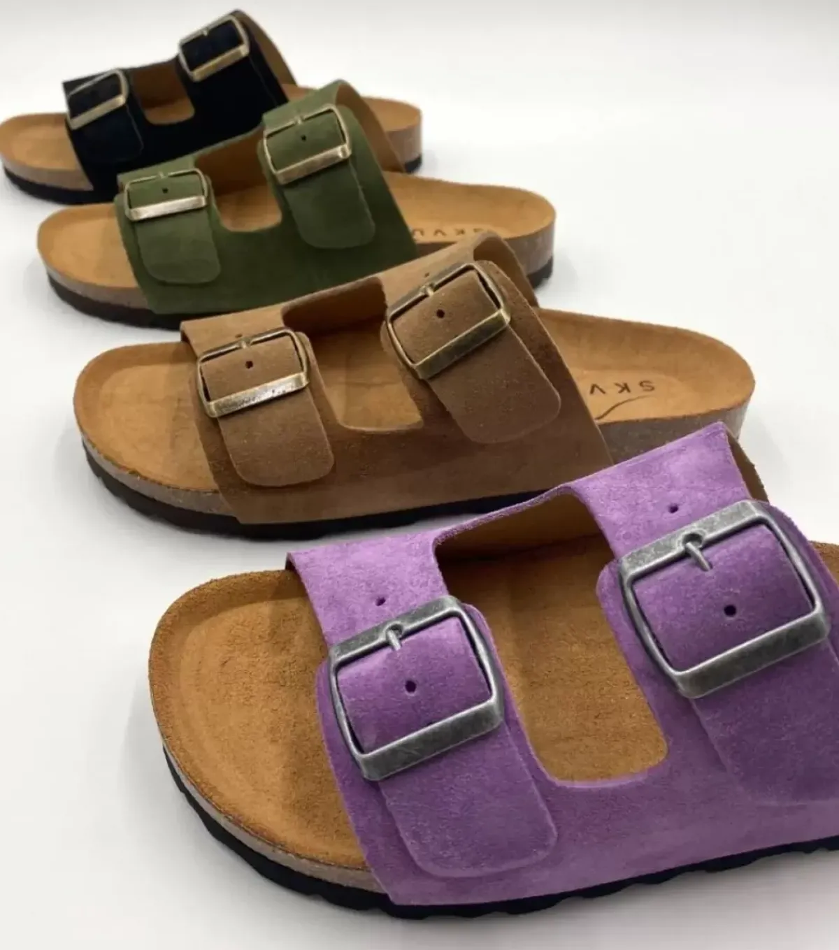 Danefæ Sandalen>Morso Skvulp Biosandal - Suede Black