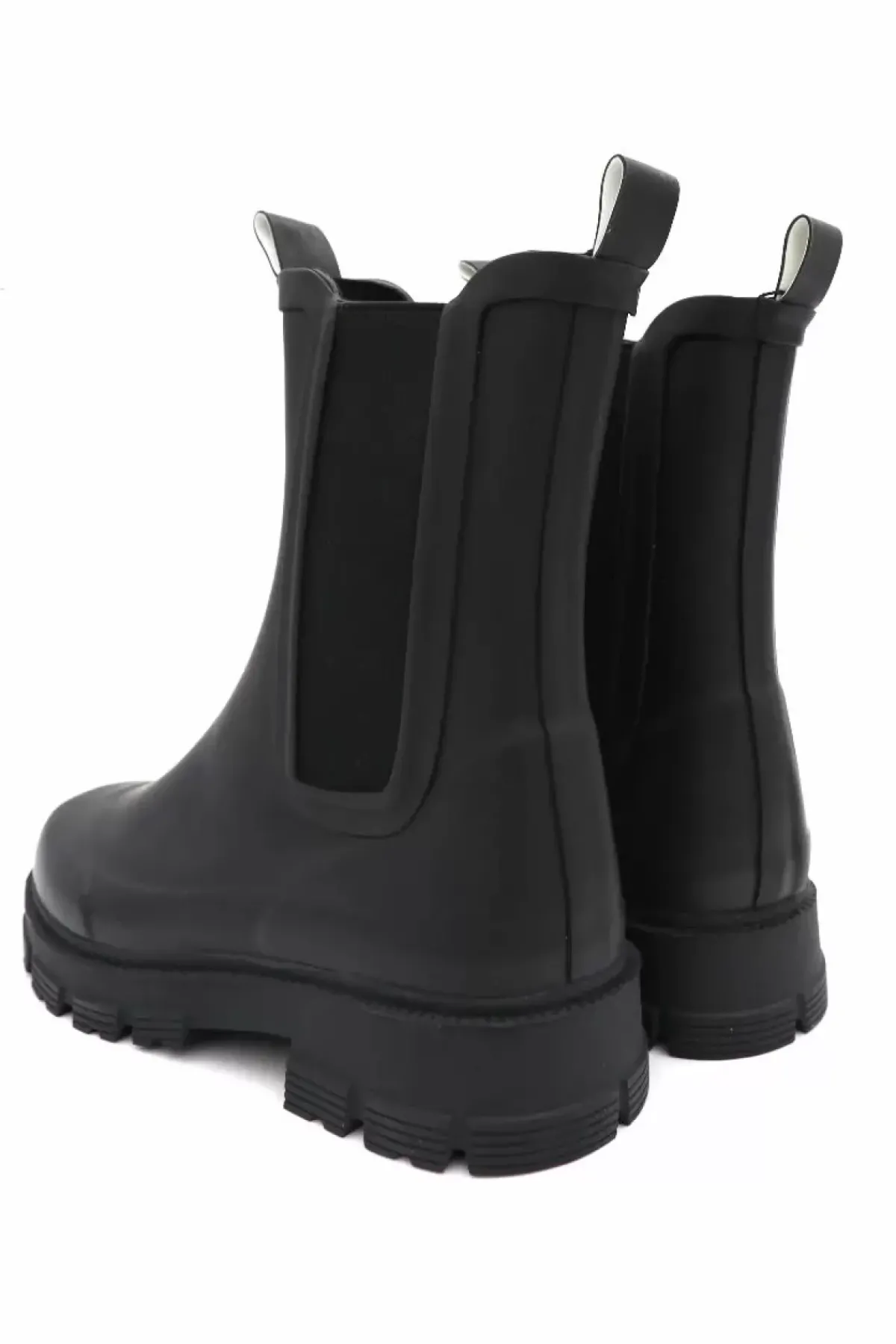 Danefæ Gummistiefel>Nedbor Chunky Gummistovler Black