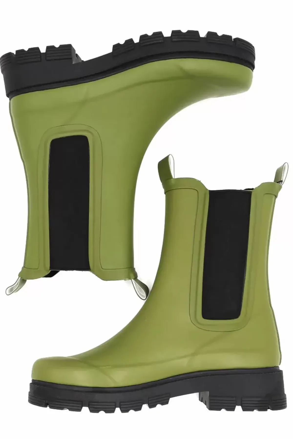 Danefæ Gummistiefel>Nedbor Chunky Gummistovler Green