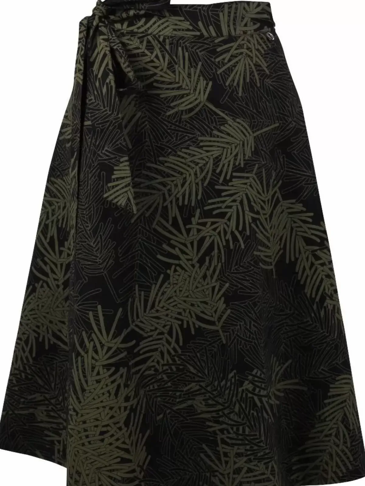 Danefæ Röcke>Organic - Danemikkelsen Skirt Black/Olive Finepine