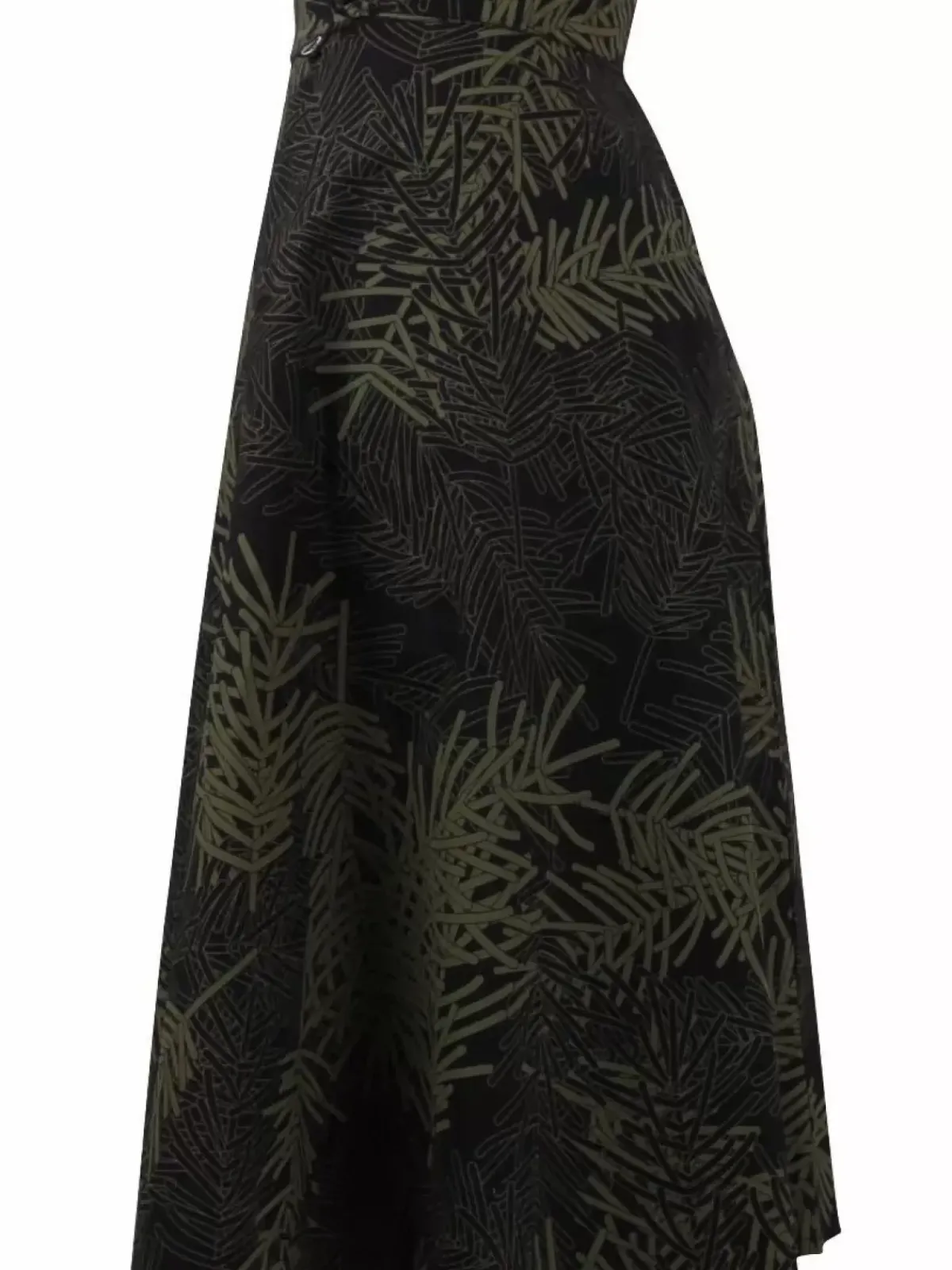 Danefæ Röcke>Organic - Danemikkelsen Skirt Black/Olive Finepine