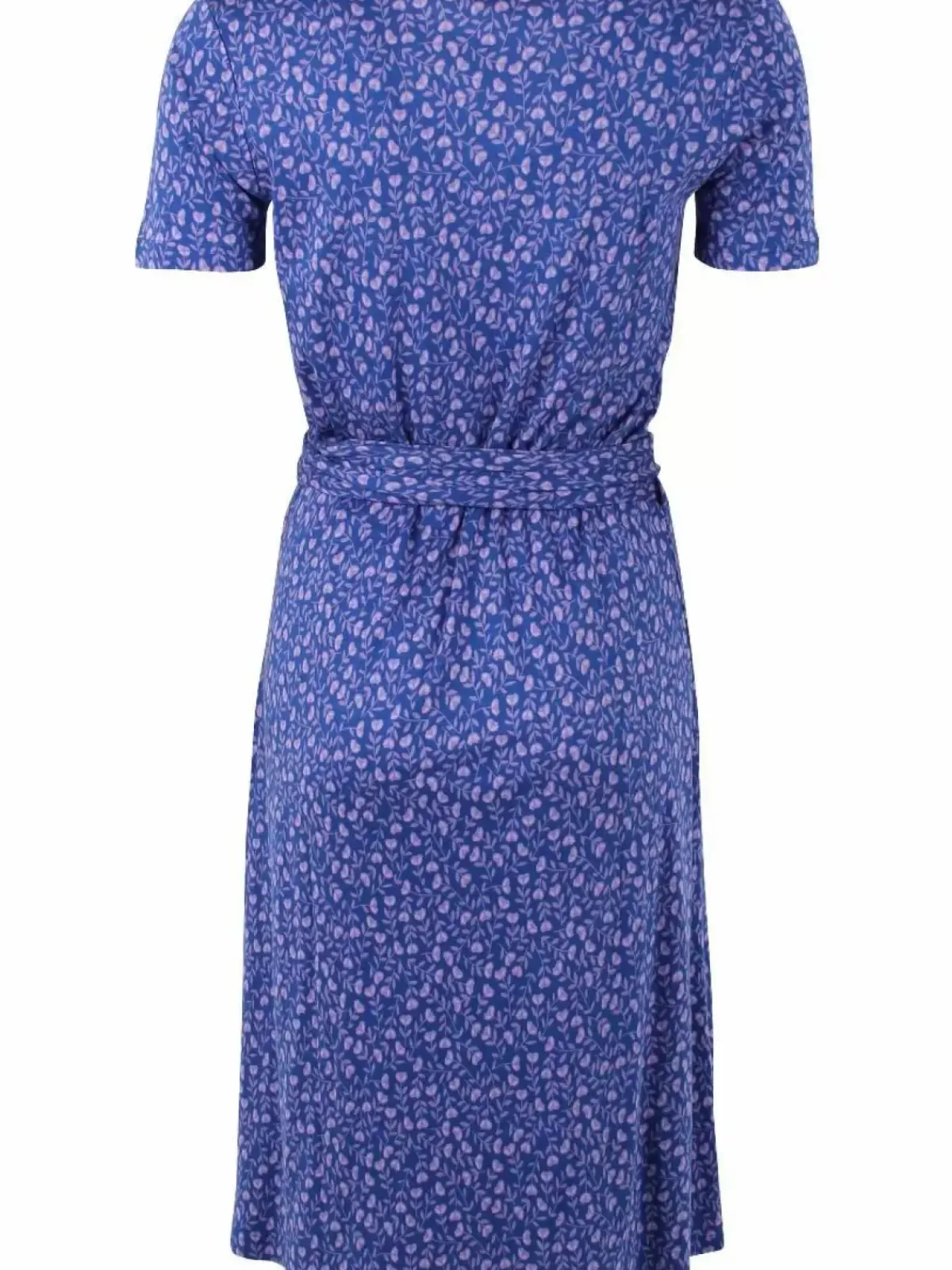 Danefæ Kleider>Organic - Danevenice Inter Dress Deep Marine Fleurie