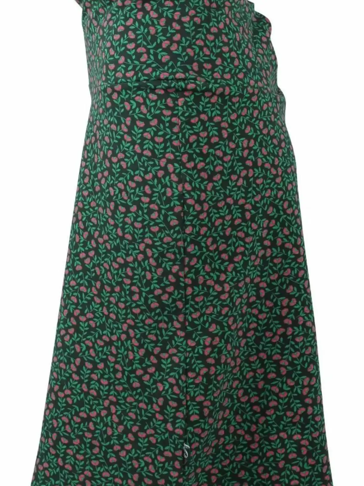 Danefæ Röcke>Organic - Lissen Skirt Black/Green Fleurie