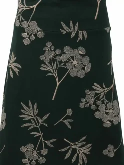 Danefæ Röcke>Organic - Lissen Skirt Black Green Hemlock