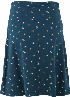 Danefæ Röcke>Organic - Lissen Skirt Stone Blue Miniflower