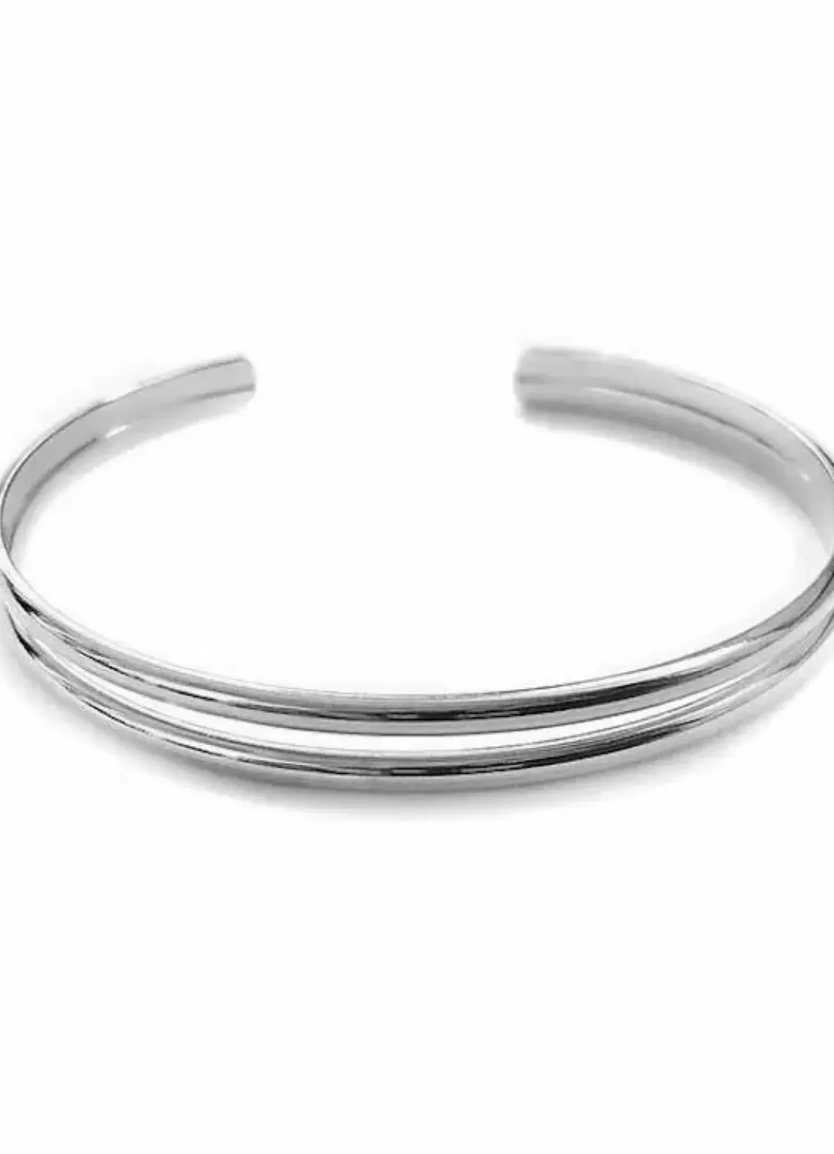 Danefæ Schmuck>Pico Cph Double Bracelet Solvfarvet