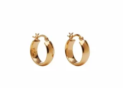 Danefæ Schmuck>Pico Cph Shira Hoops Guldbelagt