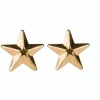 Danefæ Schmuck>Pico Cph Star Studs Guldbelagt