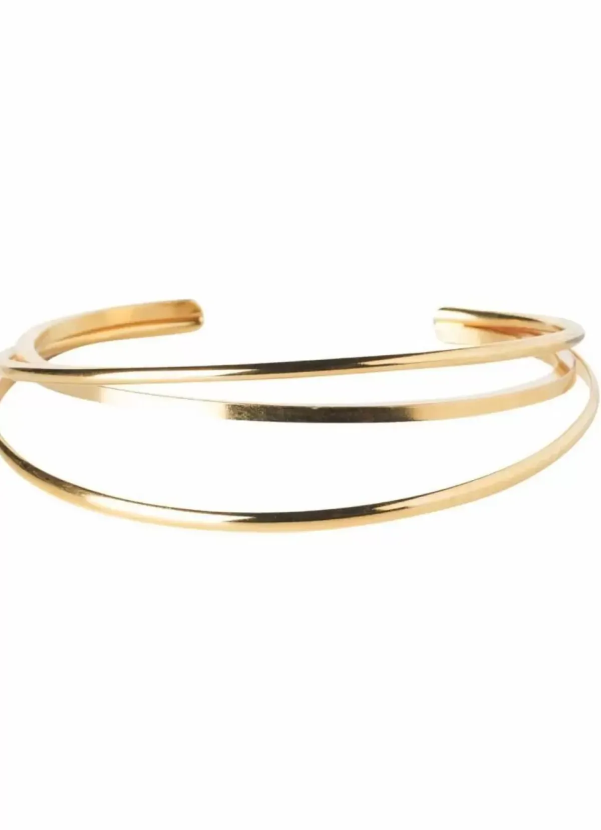 Danefæ Schmuck>Pico Cph Triblo Armring Guldbelagt