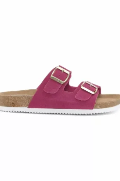 Danefæ Sandalen>Rugged Gear Bio Two Strap Pink Purple