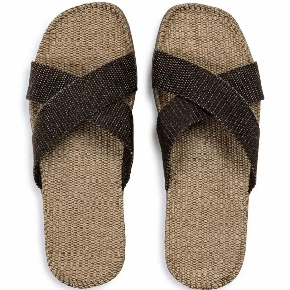 Danefæ Sandalen>Shangies Unisex Brown Coffee