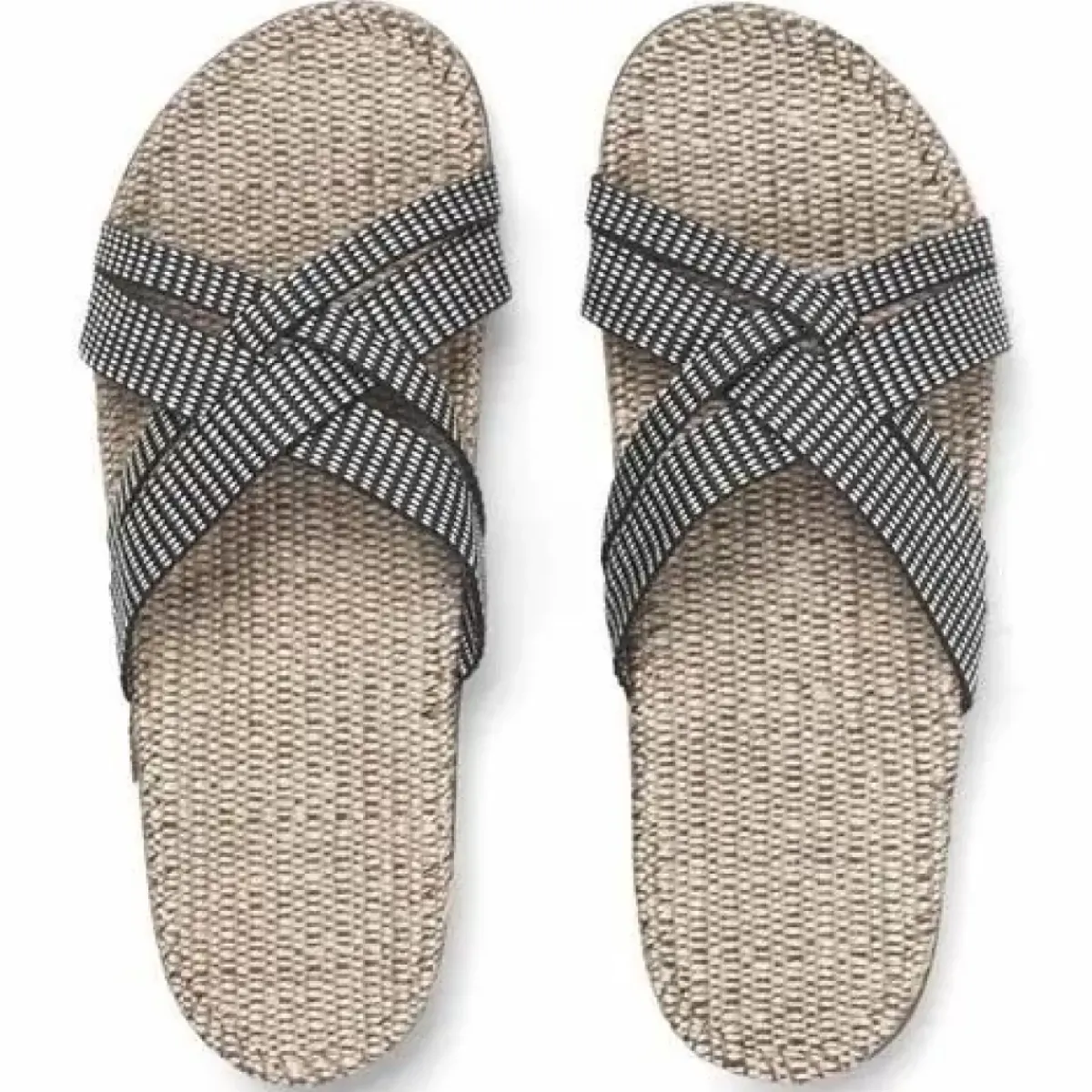 Danefæ Sandalen>Shangies Women Black Stripes