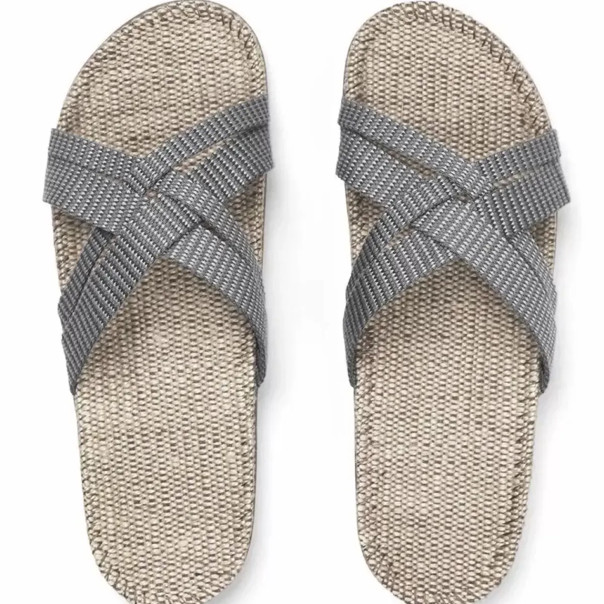Danefæ Sandalen>Shangies Women Grey Stripes