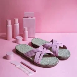 Danefæ Sandalen>Shangies Women Pale Pink