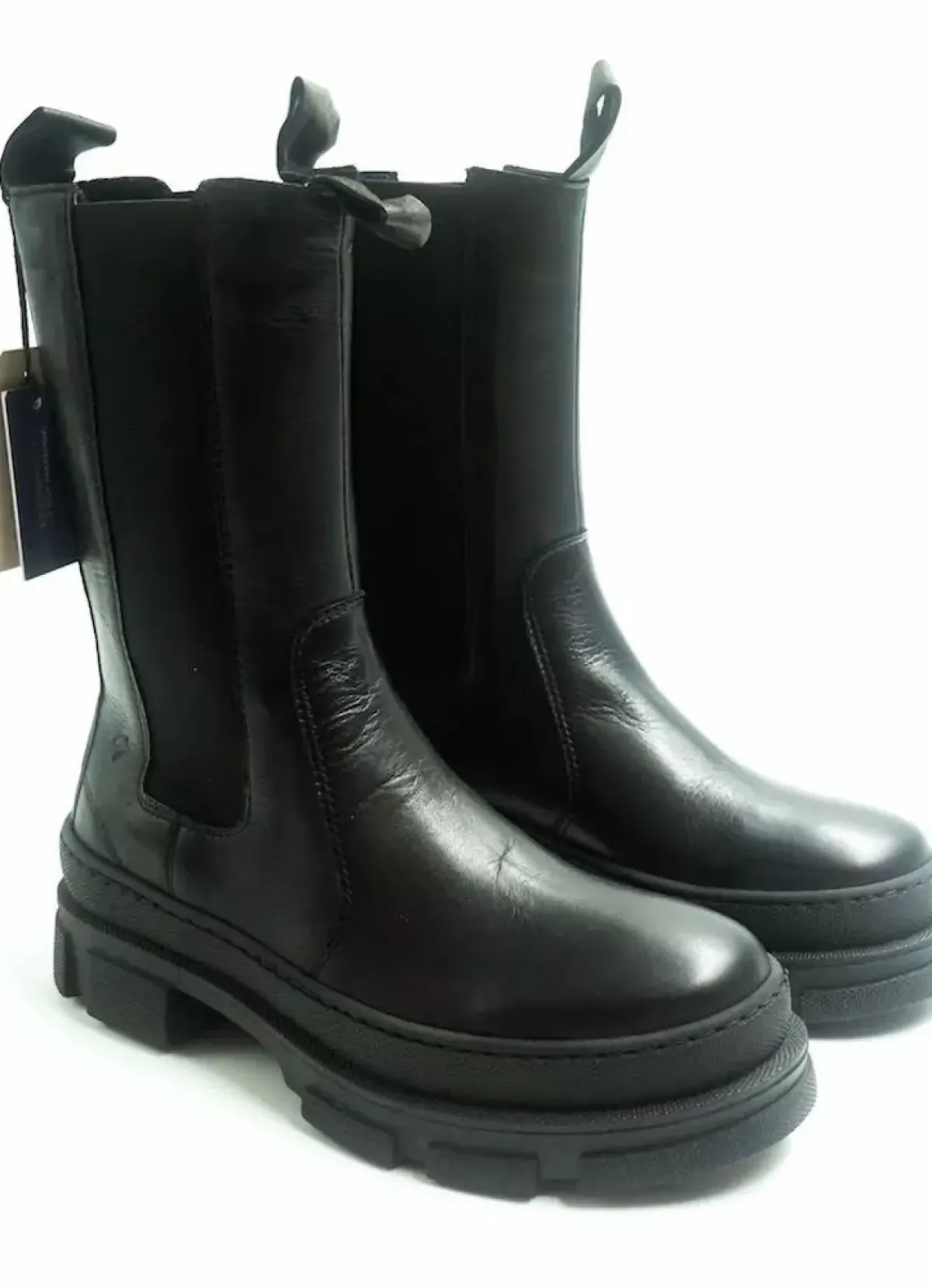 Danefæ Stiefel>Shoedesign Cph Gomma High Stovler Black
