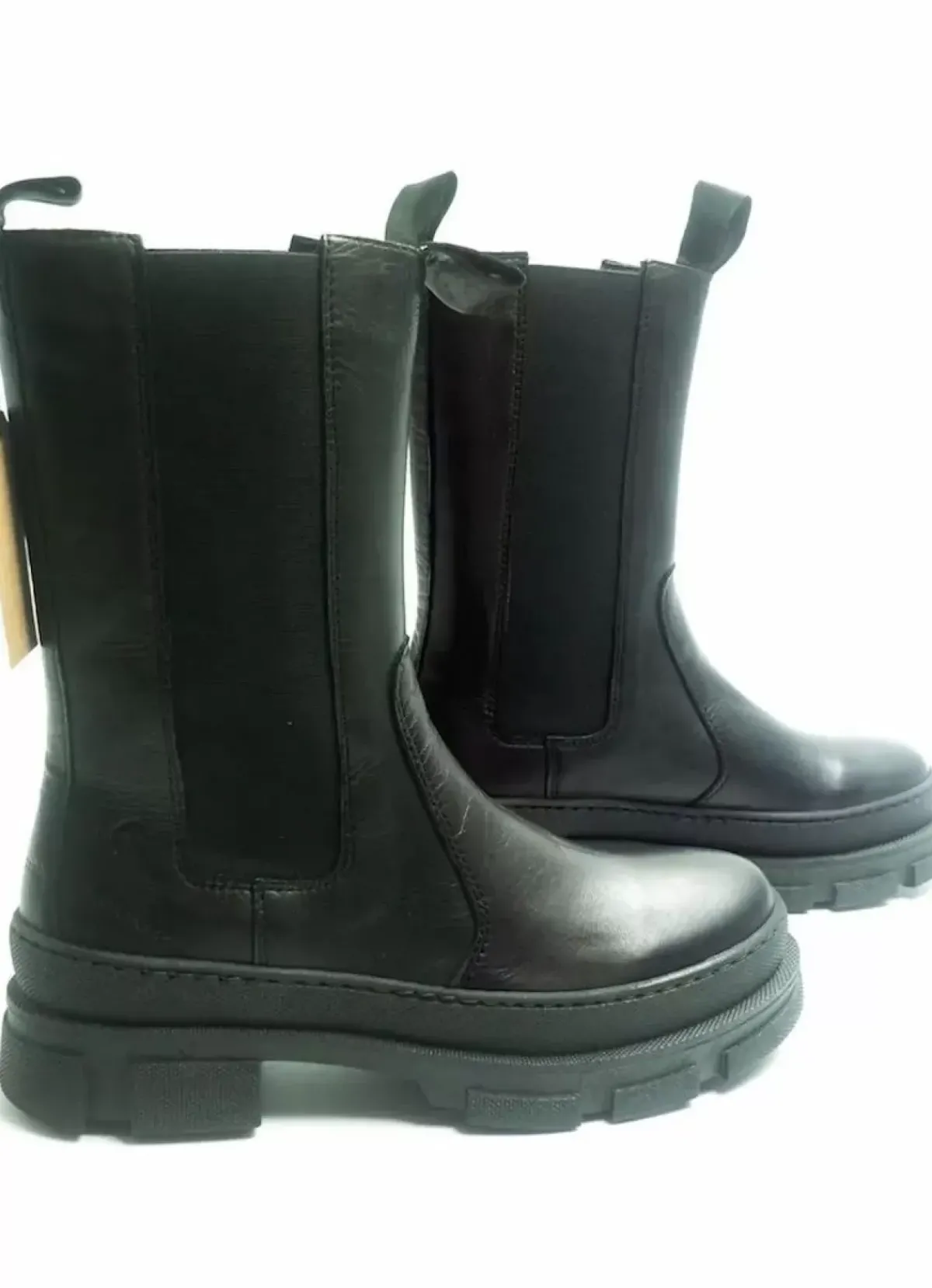 Danefæ Stiefel>Shoedesign Cph Gomma High Stovler Black