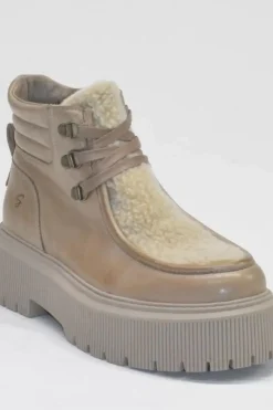 Danefæ Stiefel>Shoedesign Cph Groovy Warm Beige/Vintage Beg