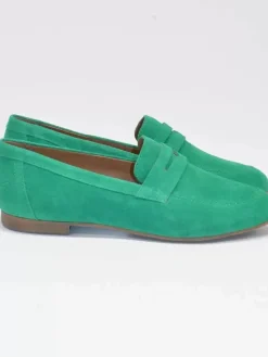 Danefæ Schuhe>Shoedesign Cph Mali Suede Green