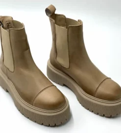 Danefæ Stiefel>Shoedesign Cph Resolute Warm Beige Vintage