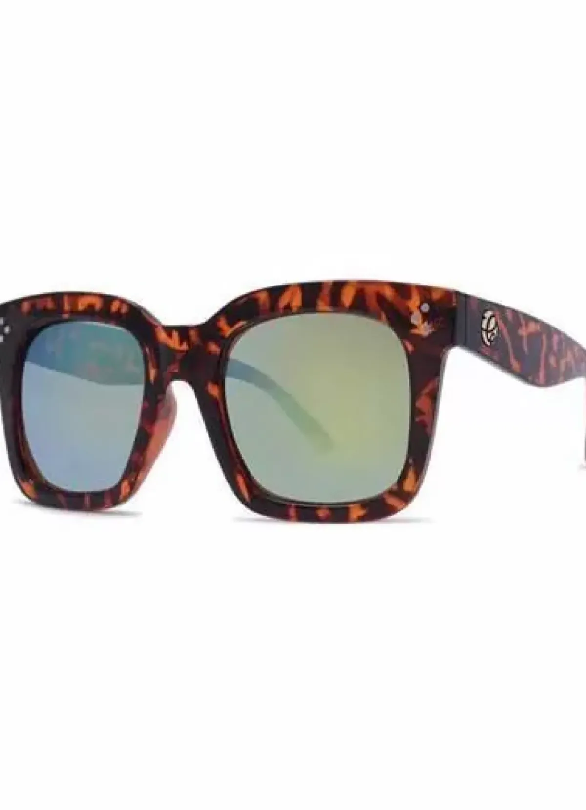 Danefæ Brillen>Solbriller Crusheyes Loving Life Tortoise Gold Mirror