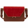 Danefæ Taschen>Sticky Lemon Shoulder Bag Colore Faded Burgundy/Poppy Red
