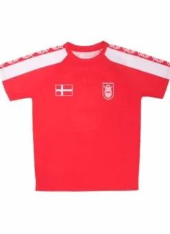 Danefæ T-Shirts>Superfan Red/White