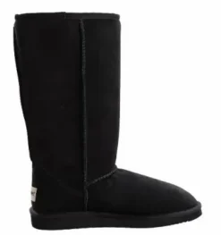 Danefæ Winter-Bademäntel>Tall Sheepskin Boots Black