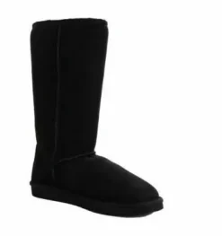 Danefæ Winter-Bademäntel>Tall Sheepskin Boots Black