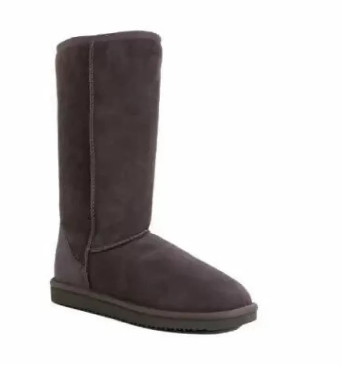 Danefæ Winter-Bademäntel>Tall Sheepskin Boots Goudron (Grey)