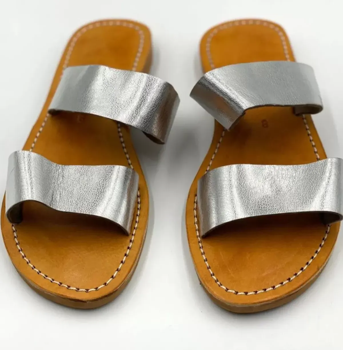 Danefæ Sandalen>The Wild Bazar-Sandal Double Bride Silver
