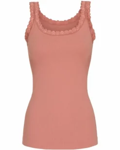 Danefæ Tops>Tim&Simonsen Frida Rib Top Pesca