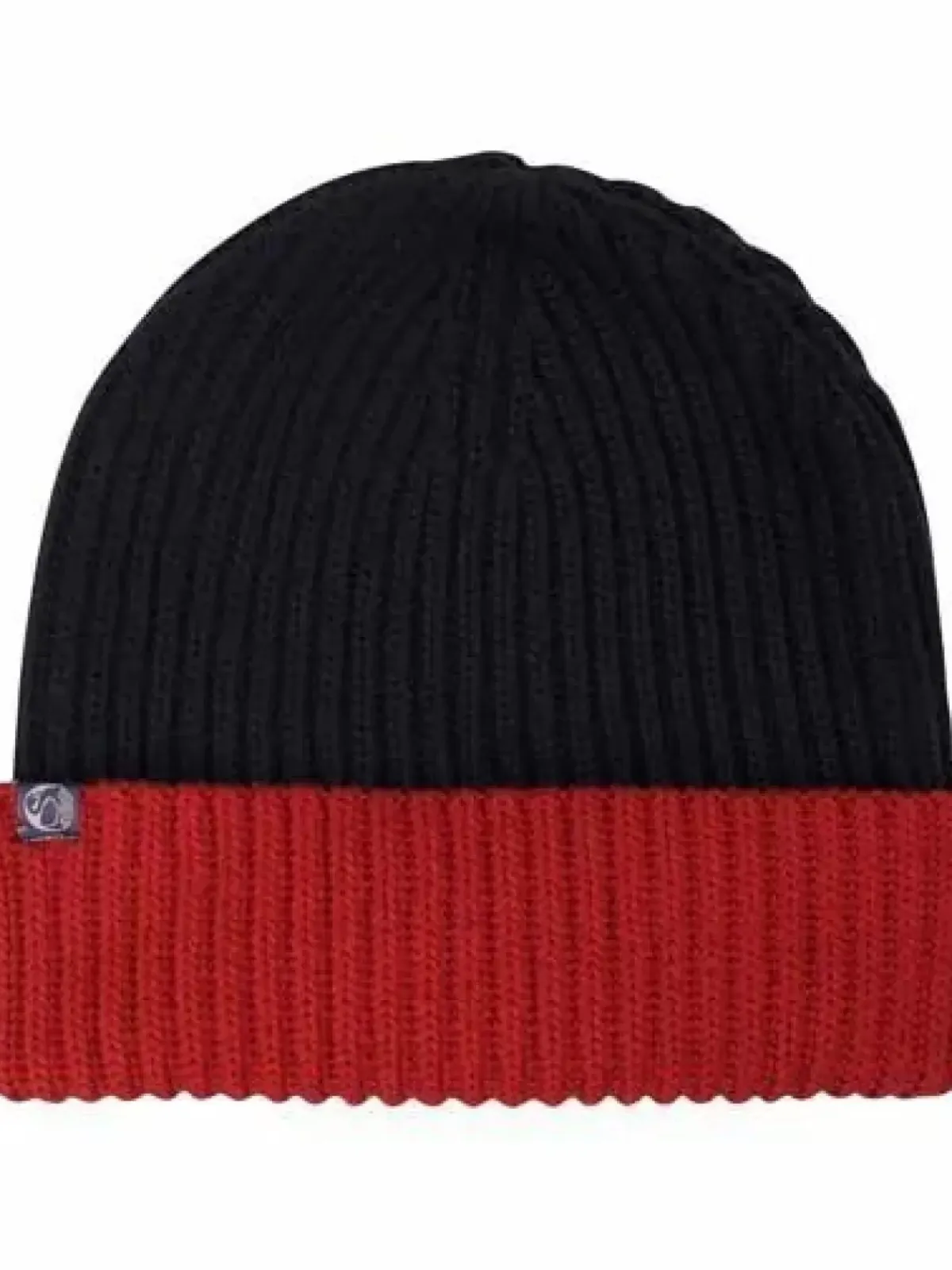 Danefæ Mützen/Hute>Vera Beanie Dk Navy/Dk Rust