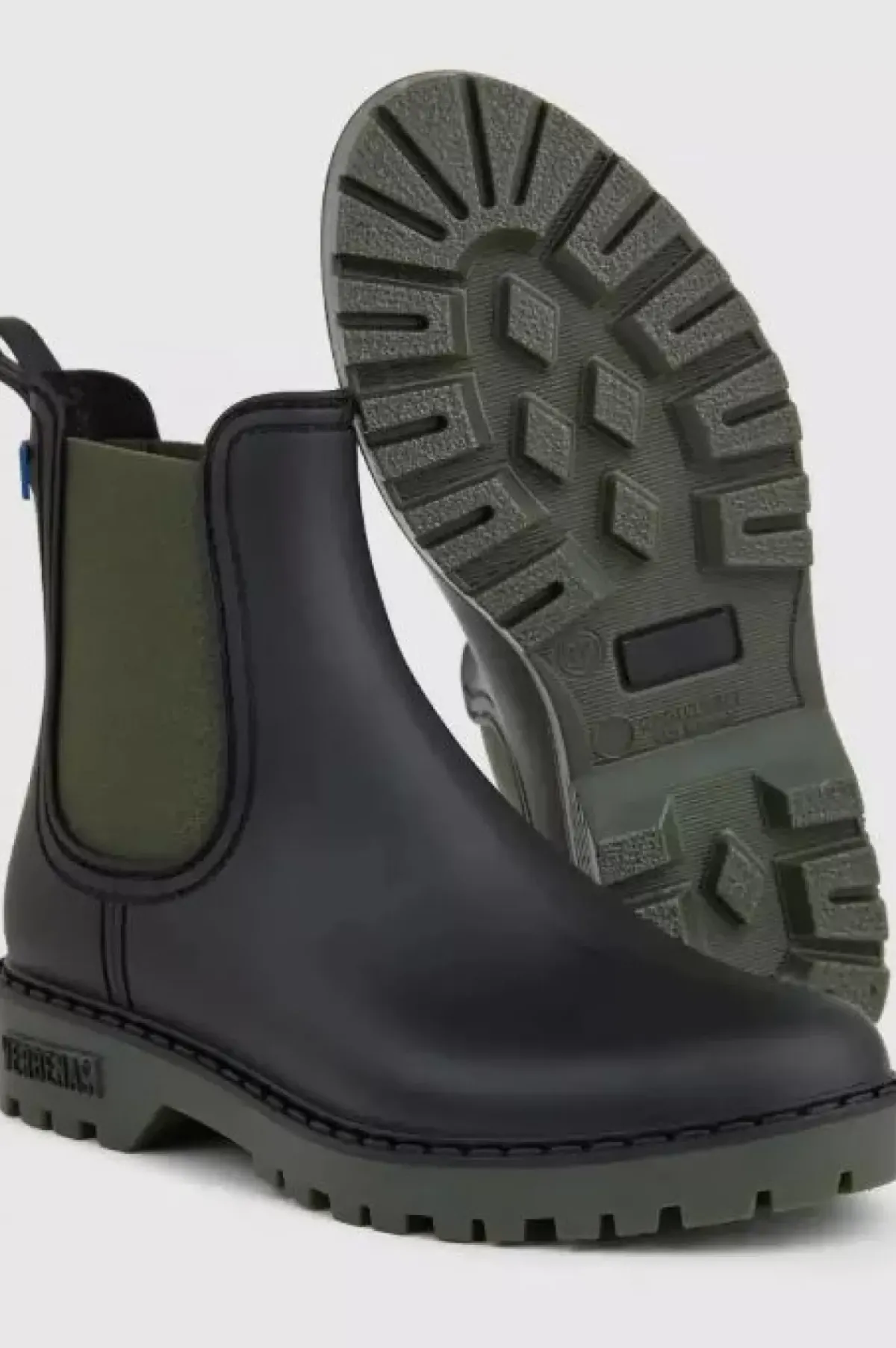 Danefæ Gummistiefel>Verbenas Gaudi Mate Negro/Kaki