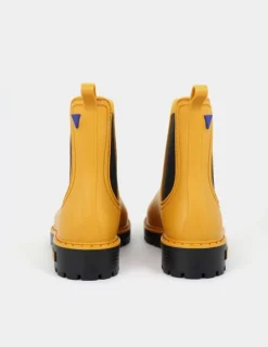 Danefæ Gummistiefel>Verbenas Gaudi Mate Ocre/Negro