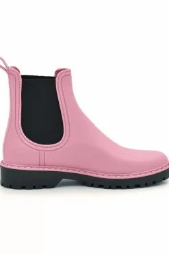 Danefæ Gummistiefel>Verbenas Gaudi Mate Rosa/Negro