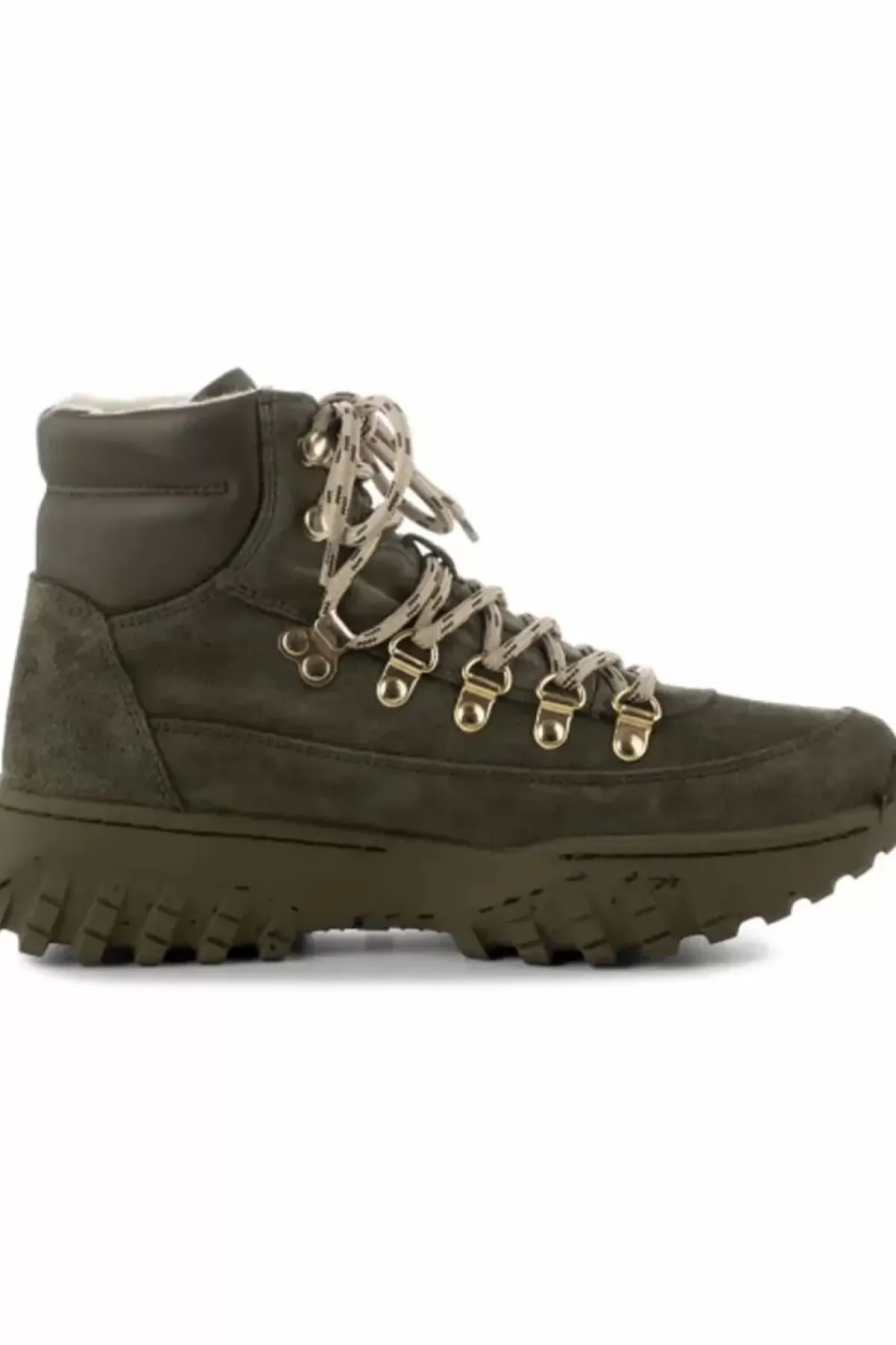 Danefæ Stiefel>Woden Iris Track Suede Moss