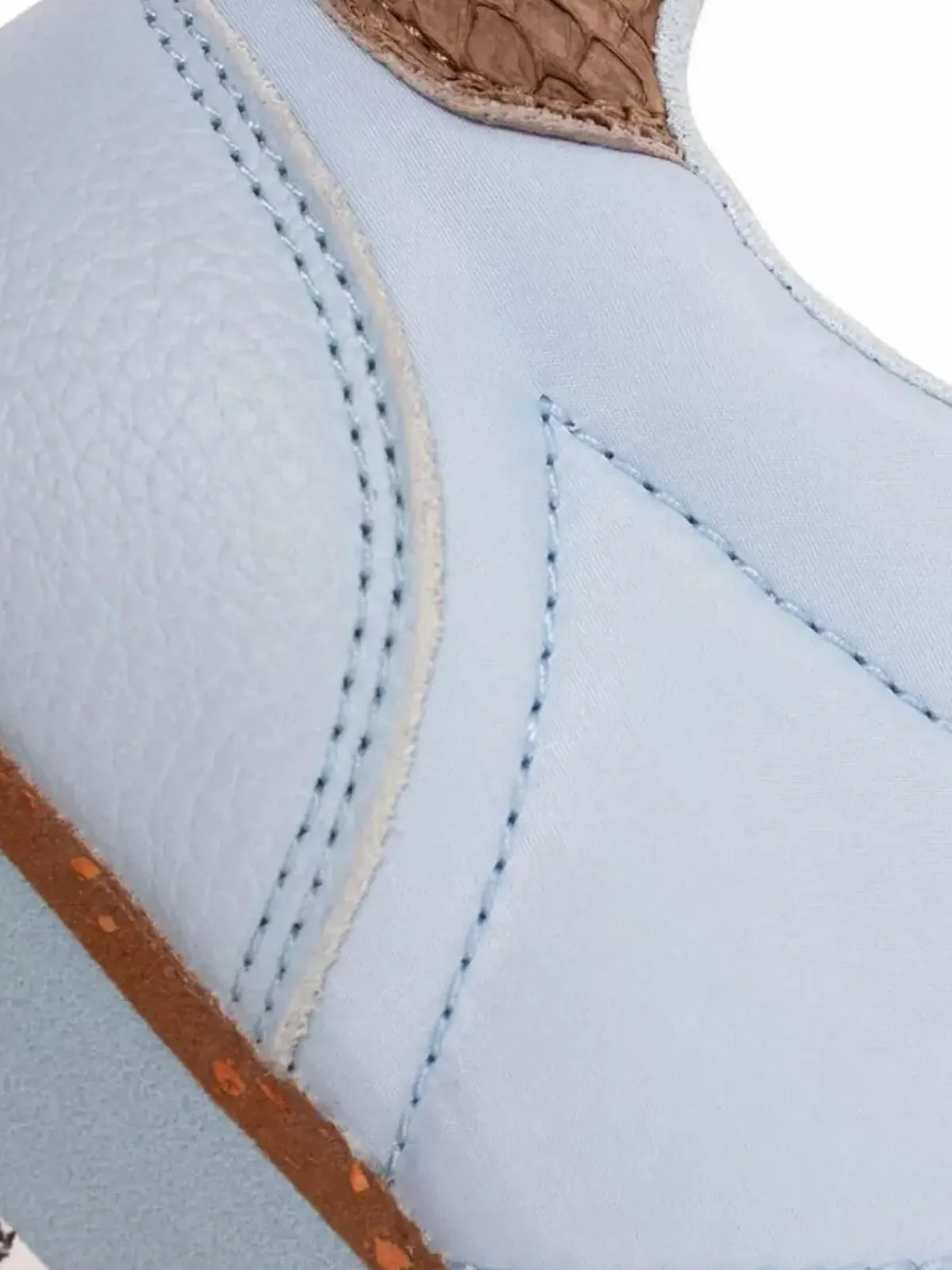 Danefæ Sneakers>Woden Nora Iii Leather Ice Blue