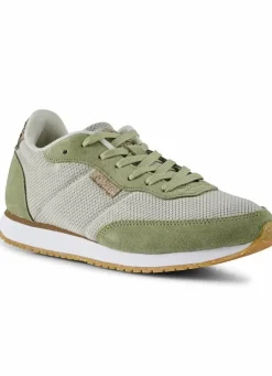 Danefæ Sneakers>Woden Signe Dusty Olive/Pelican