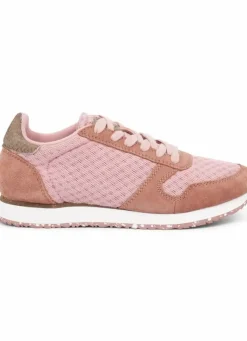 Danefæ Sneakers>Woden Ydun Suede Mesh Ii Canyon Rose/Soft Pink