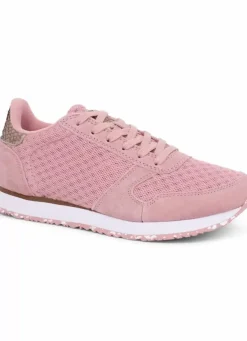 Danefæ Sneakers>Woden Ydun Suede Mesh Ii Soft Pink